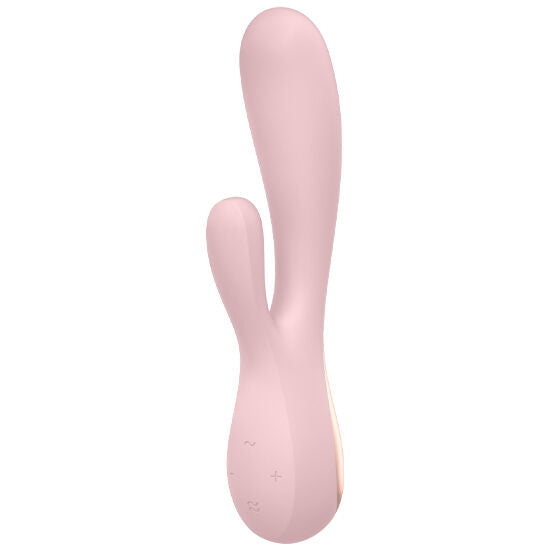 SATISFYER - MONO FLEX VIBRATORE  CON APP ROSA