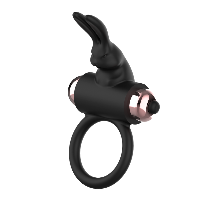 COQUETTE CHIC DESIRE - ANELLO PENE VIBRANTE NERO/ORO
