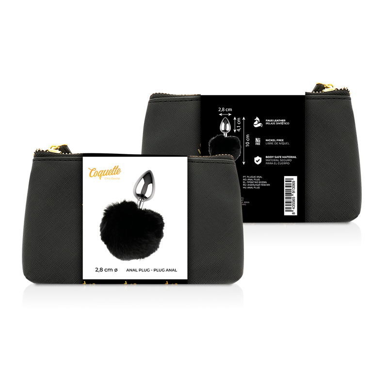 PLUG ANALE IN METALLO, DESIGN ELEGANTE CON CRISTALLO, IDEALE PER PRINCIPIANTI