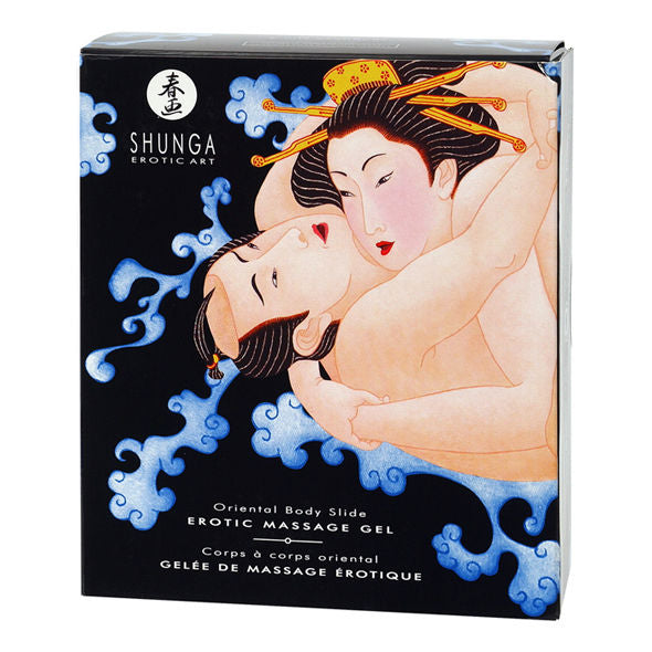 SHUNGA - KIT CON GEL DA MASSAGGIO EROTICO AI FRUTTI ESOTICI