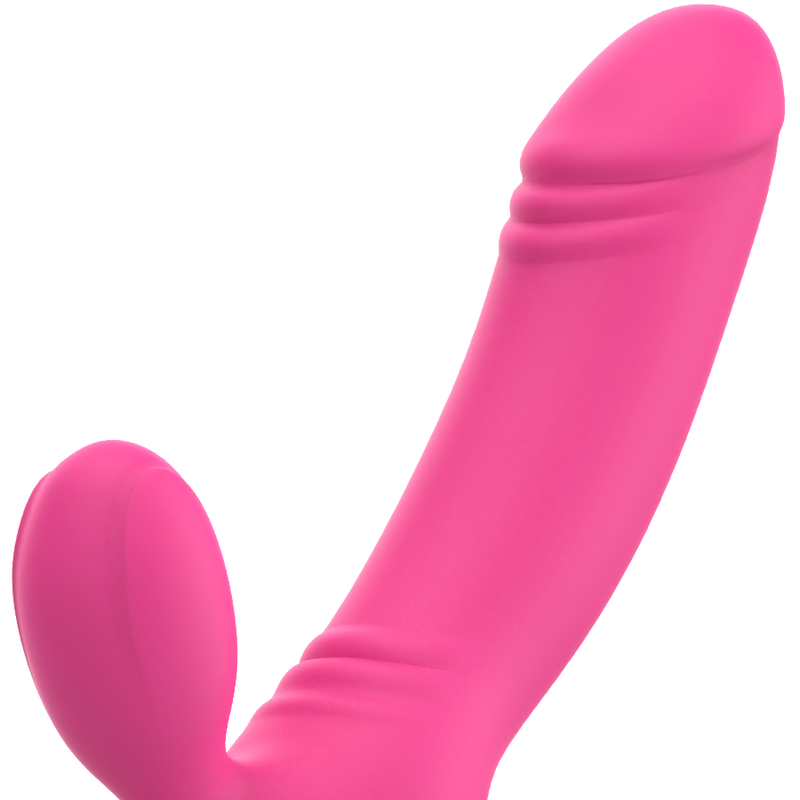OHMAMA - BIX VIBRATORE DOPPIO STIMOLATORE ROSA