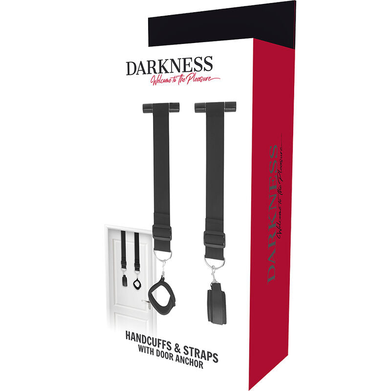 DARKNESS - MANETTE BONDAGE DA FISSARE ALLA PORTA 