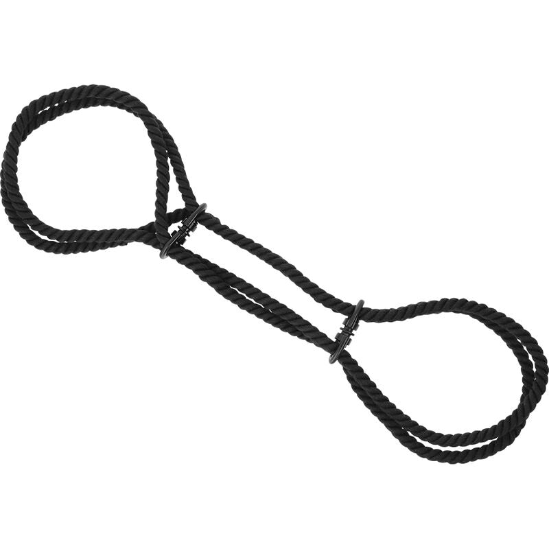 DARKNESS - MANETTE IN CORDA DI COTONE AL 100% O CAVIGLIERE