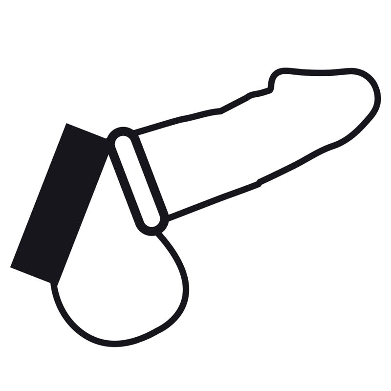 DARKNESS - ANELLO METALLICO PER PENE E TESTICOLI