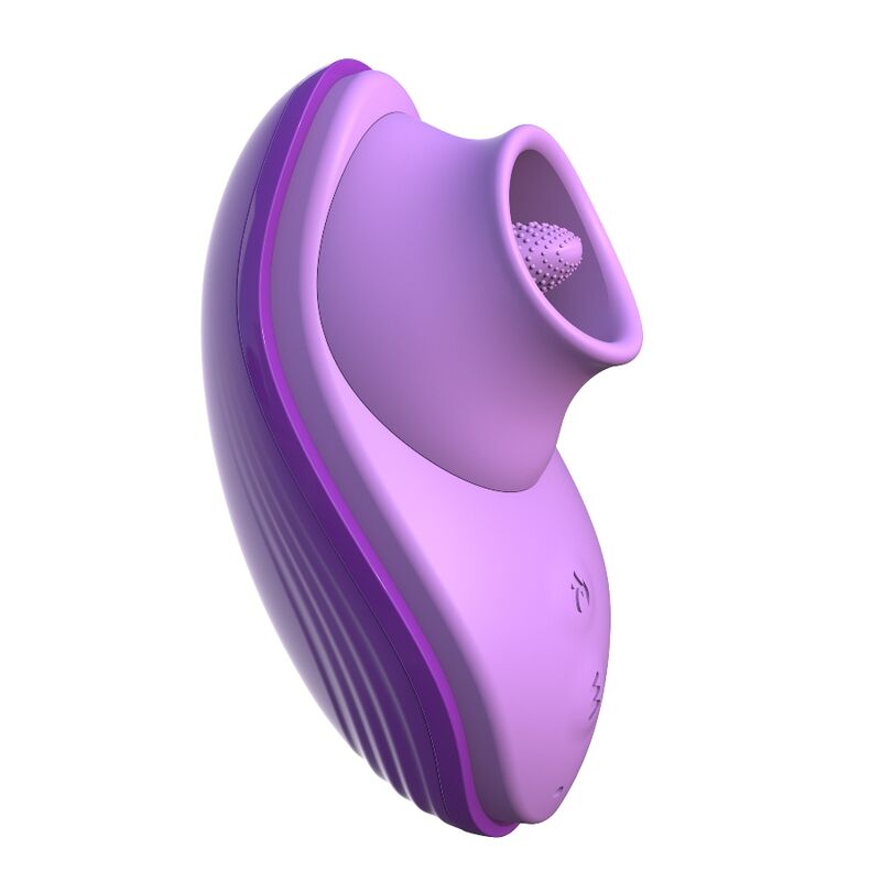 STIMOLATORE CON LINGUA IN SILICONE, RISCALDAMENTO CORPOREO, 7 MODALITÀ DI VIBRAZIONE