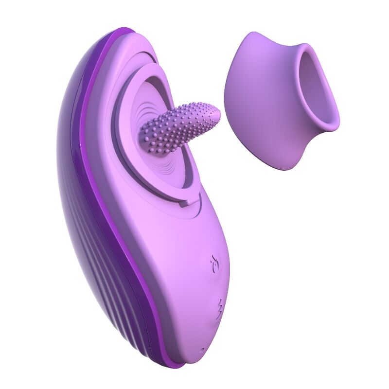 STIMOLATORE CON LINGUA IN SILICONE, RISCALDAMENTO CORPOREO, 7 MODALITÀ DI VIBRAZIONE