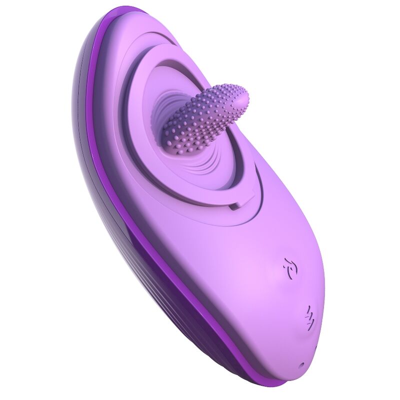 STIMOLATORE CON LINGUA IN SILICONE, RISCALDAMENTO CORPOREO, 7 MODALITÀ DI VIBRAZIONE