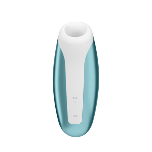 SATISFYER - LOVE BREEZE VIBRATORE SUCCHIA CLITORIDE AIR PULSE BLU GHIACCIO