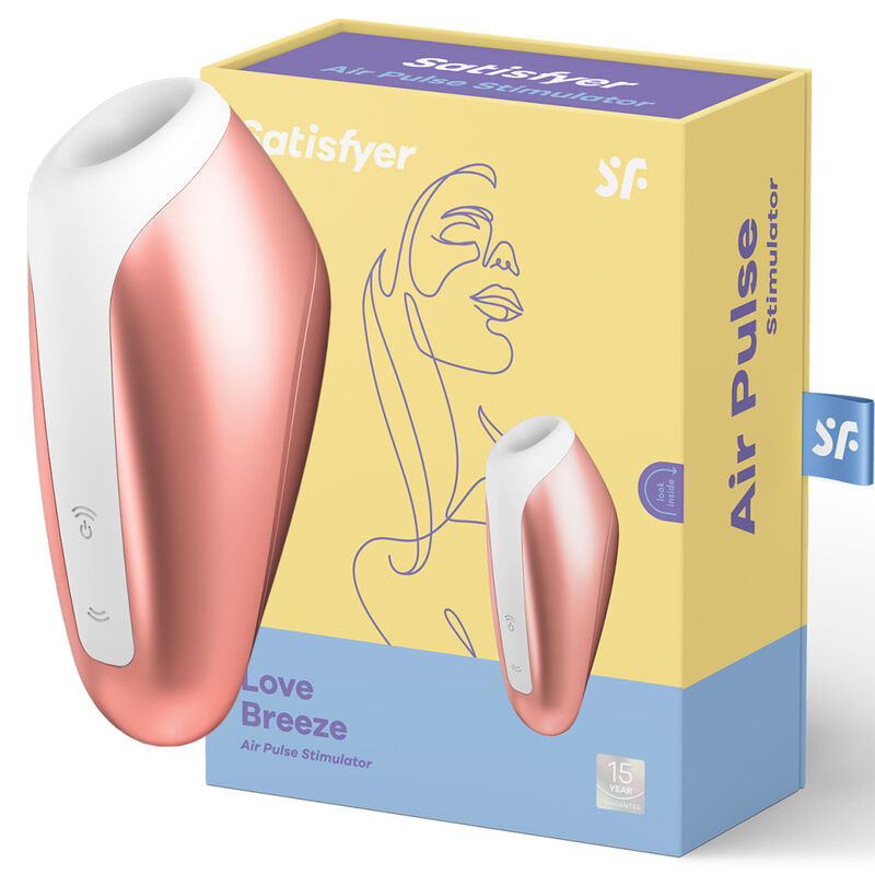 SATISFYER - LOVE BREEZE VIBRATORE SUCCHIA CLITORIDE AIR PULSE RAME