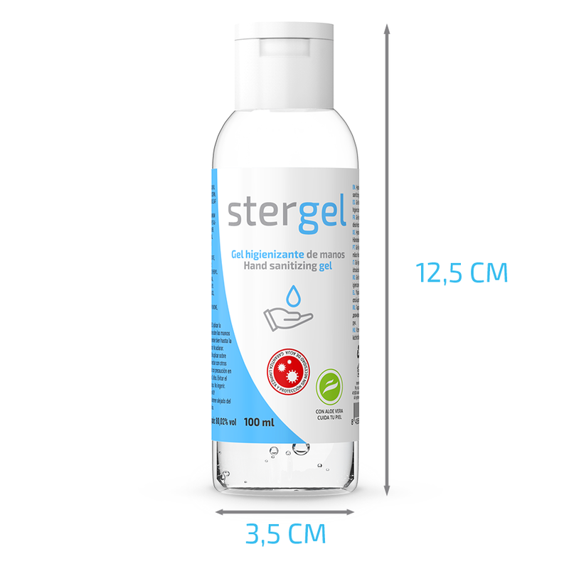 STERGEL - GEL IGIENIZZANTE MANI IDROALCOLICO ALOE VERA 100 ML