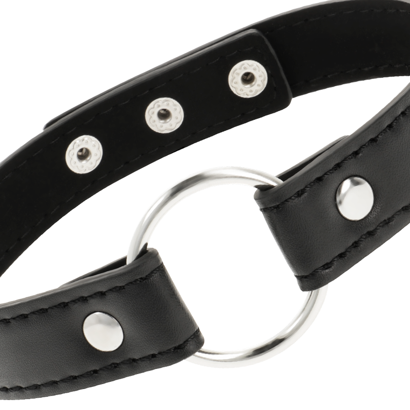 COQUETTE CHIC DESIRE - CHOKER  IN PELLE VEGANA CON ACCESSORIO DONNA