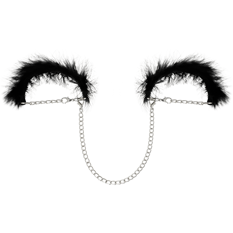 MANETTE METALLO SENZA NICHEL, DESIGN ELEGANTE, BONDAGE LEGGERO