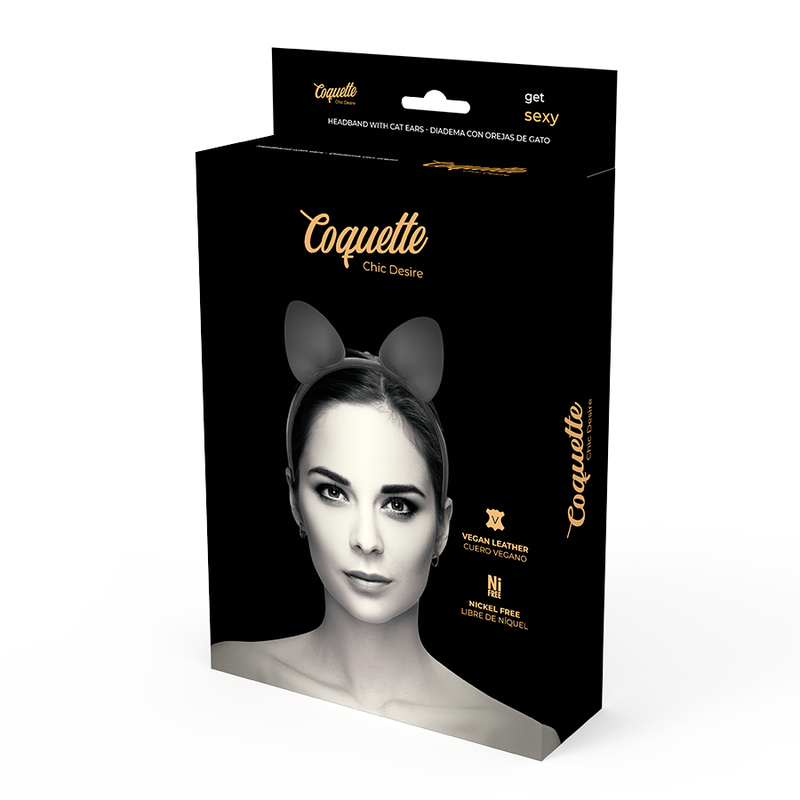 COQUETTE CHIC DESIRE - CERCHIETTO CON ORECCHIE DA GATTO