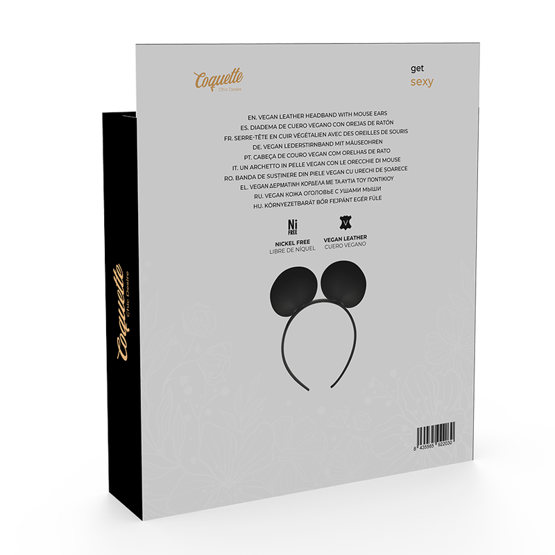 COQUETTE CHIC DESIRE - CERCHIETTO CON ORECCHIE DA TOPO