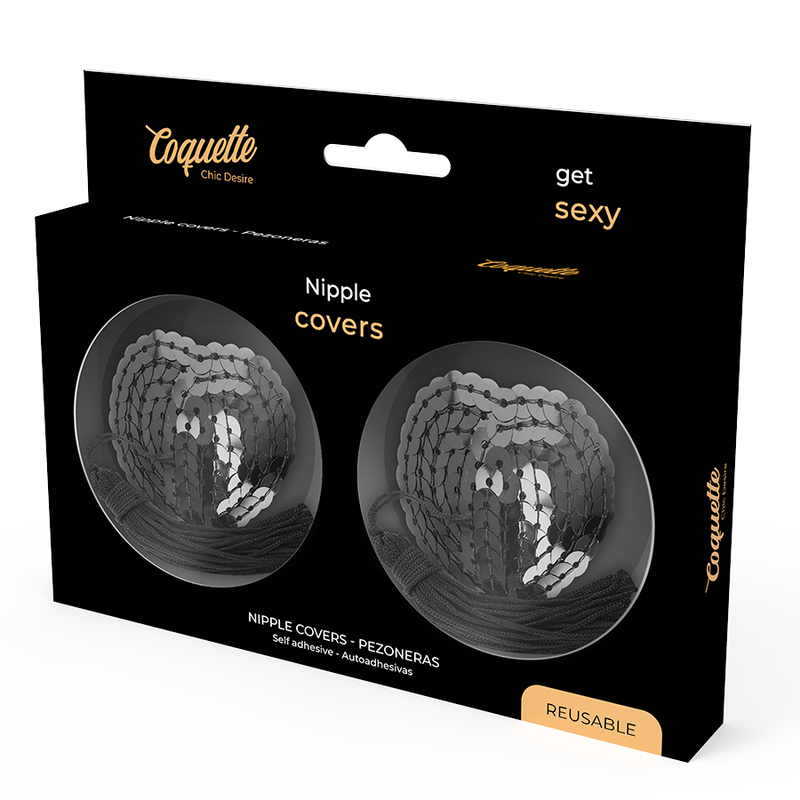 COQUETTE CHIC DESIRE - COPRICAPEZZOLI NERI