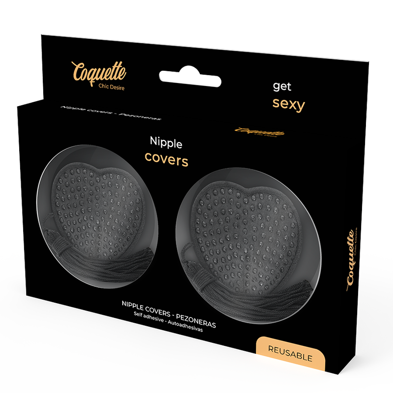COQUETTE CHIC DESIRE - COPRICAPEZZOLI NERI