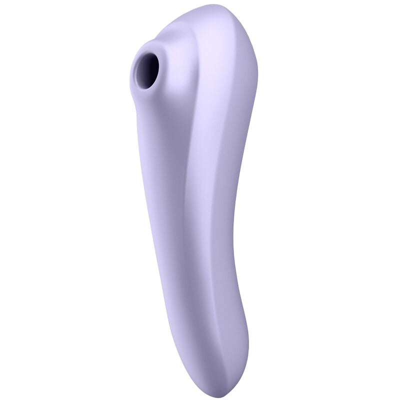 SATISFYER - DUAL PLEASURE  VIBRATORE  SUCCHIA CLITORIDE AIR PULSE CON APP MALVA