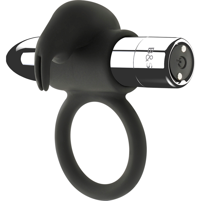 ANELLO PENE VIBRANTE, SILICONE MEDICO, 10 MODALITÀ VIBRAZIONE