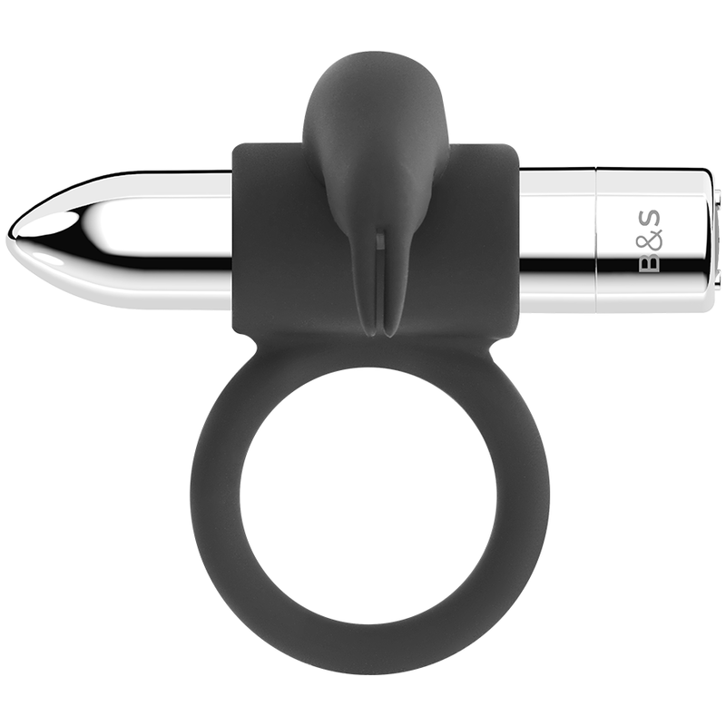 ANELLO PENE VIBRANTE, SILICONE MEDICO, 10 MODALITÀ VIBRAZIONE