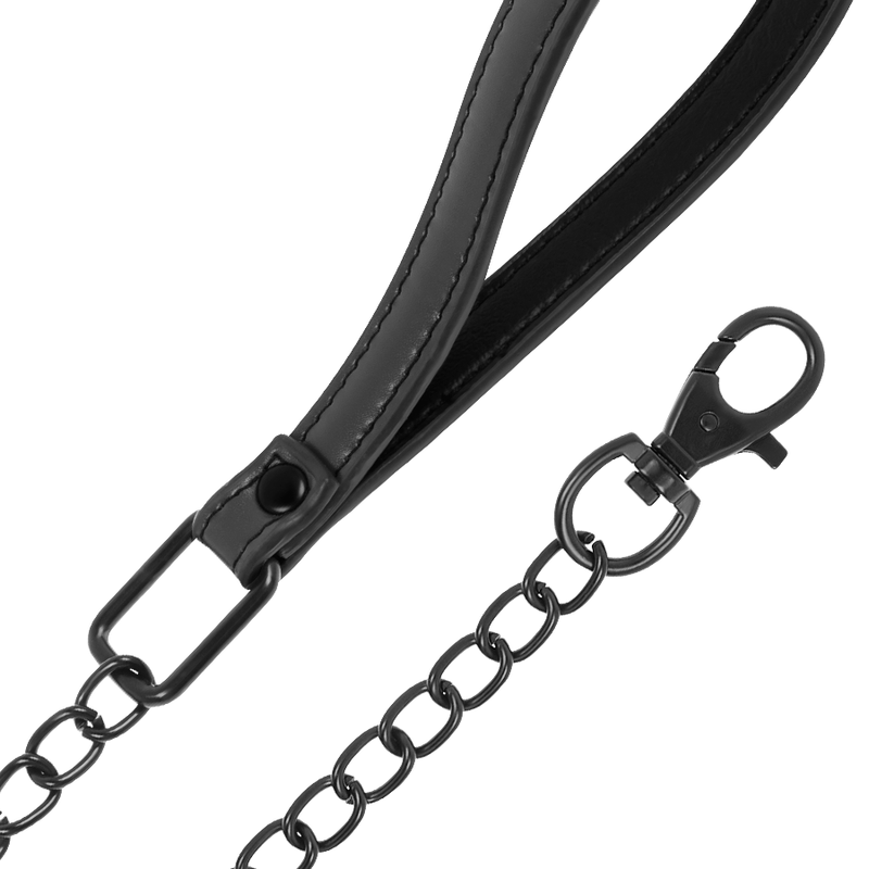 COLLARE CON GUINZAGLIO NEOPRENE, METALLO NICKEL FREE, DESIGN ERGONOMICO