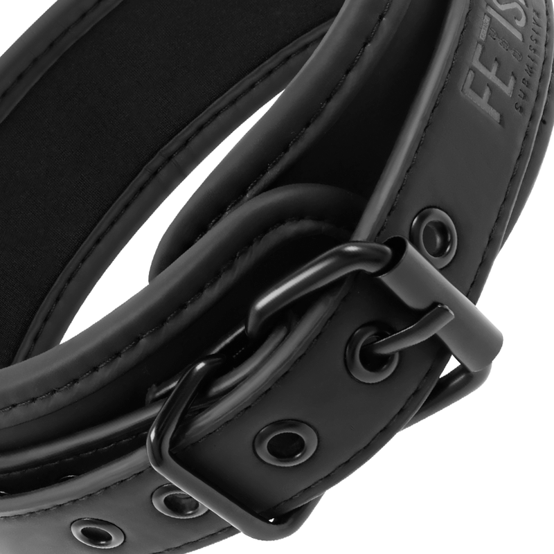 COLLARE CON GUINZAGLIO NEOPRENE, METALLO NICKEL FREE, DESIGN ERGONOMICO