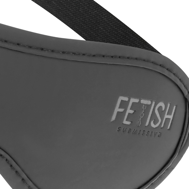 FETISH SUBMISSIVE - MASCHERINA IN PELLE VEGANA MOD II CON FODERA IN NEOPRENE