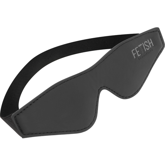 FETISH SUBMISSIVE - MASCHERINA IN PELLE VEGANA MOD II CON FODERA IN NEOPRENE
