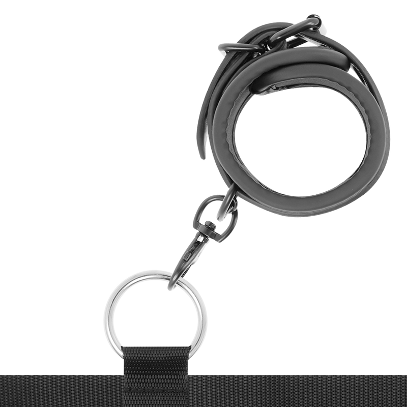 FETISH SUBMISSIVE - SET DI FISSAGGI E CINGHIE DA LETTO CON FODERA IN NEOPRENE