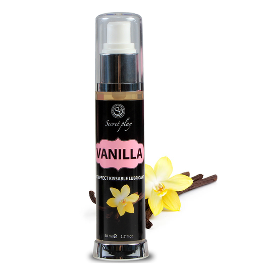SECRETPLAY - LUBRIFICANTE 2-1  AROMA VANIGLIA EFFETTO CALORE 50 ML