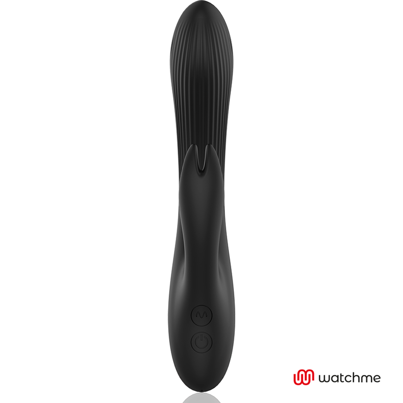 VIBRATORE CON RABBIT CON TECNOLOGIA WATCHME NERO/ORO