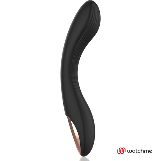 ANNE'S DESIRE - VIBRATORE CURVE CON TECNOLOGIA  WATCHME NERO