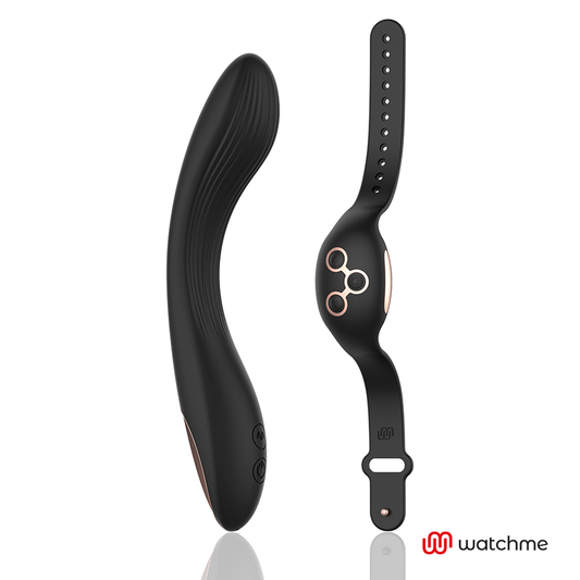 ANNE'S DESIRE - VIBRATORE CURVE CON TECNOLOGIA  WATCHME NERO / ORO