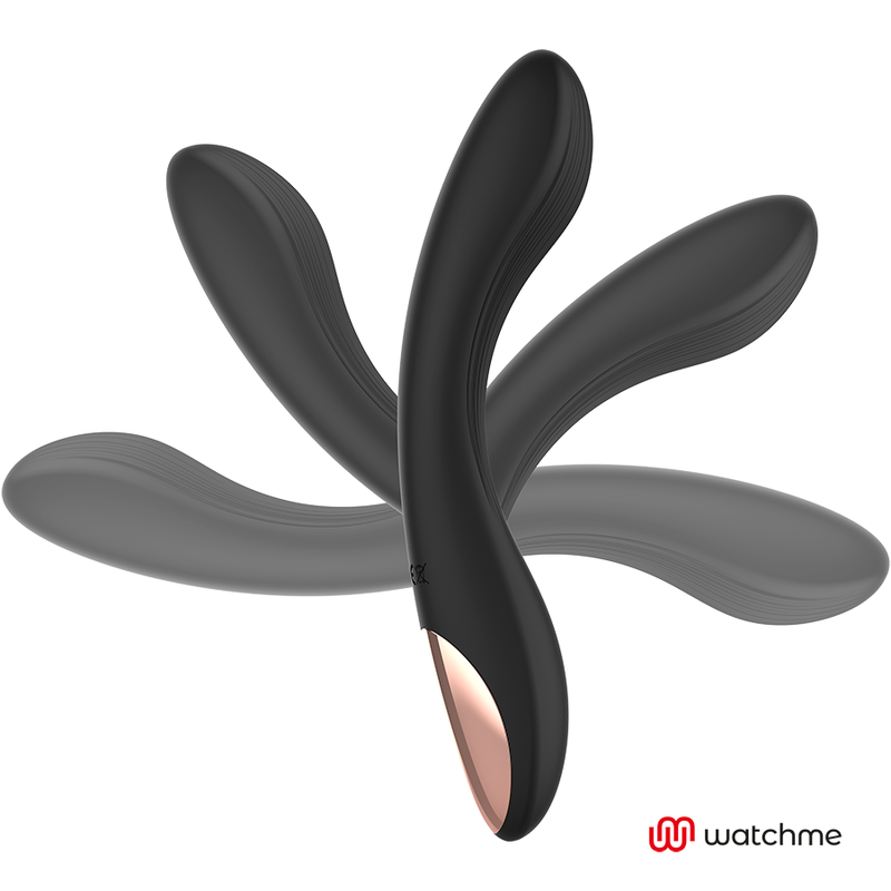 VIBRATORE G-SPOT CURVE CON TECNOLOGIA WATCHME NERO / ORO