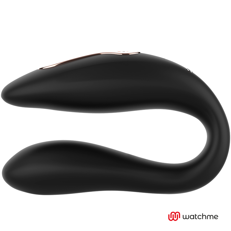 VIBRATORE DI COPPIA DUAL PLEASURE CON TECNOLOGIA WATCHME NERO/ORO