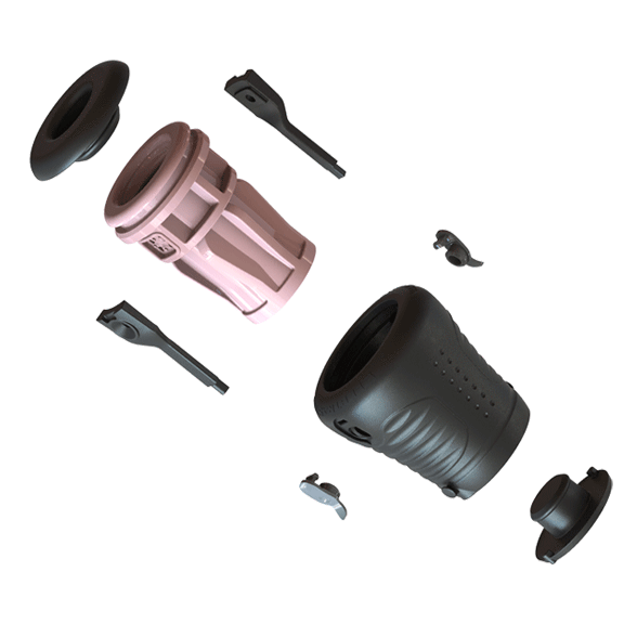 ELECTRASTIM - JACK SOCKET GUAINA PENE PER ELETTROSTIMOLAZIONE