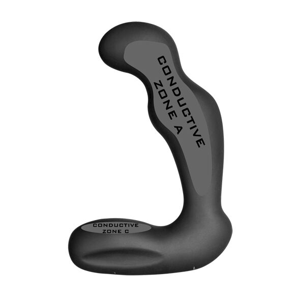 ELECTRASTIM - SIRIUS MASSAGGIATORE PROSTATICO IN SILICONE NERO 