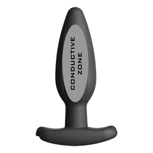 ELECTRASTIM - BLACK ROCKER ELETTROPLUG NERO IN SILICONE MEDIO