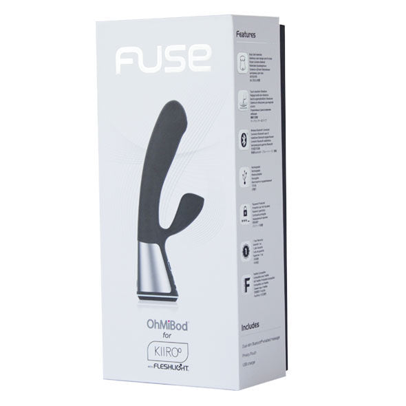 KIIROO - OHMIBOD FUSE MASSAGGIATORE CON APP E  TELECOMANDO NERO