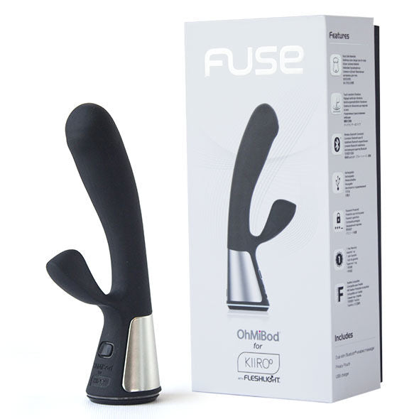 KIIROO - OHMIBOD FUSE MASSAGGIATORE CON APP E  TELECOMANDO NERO