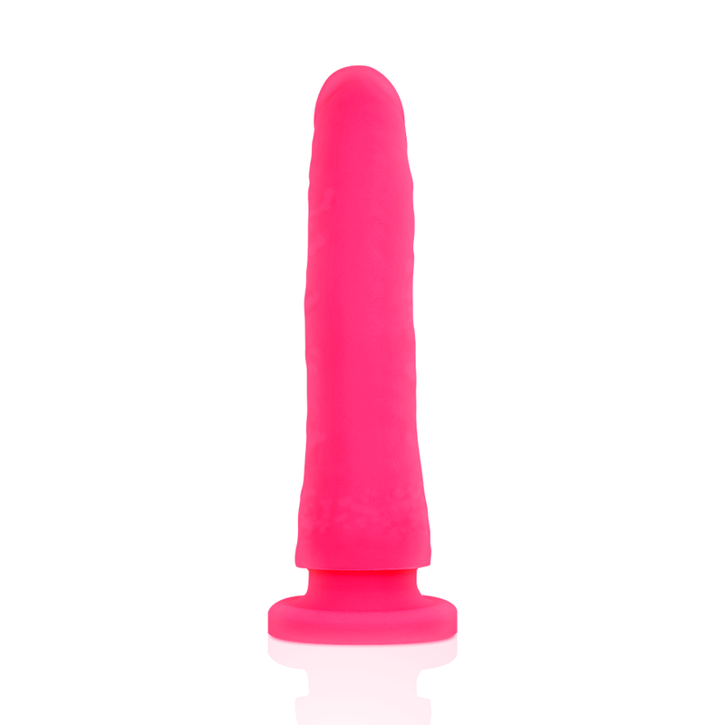 DELTA CLUB - HARNESS + ANELLI + DILDO IN SILICONE ROSA 17 CM -O- 3 CM
