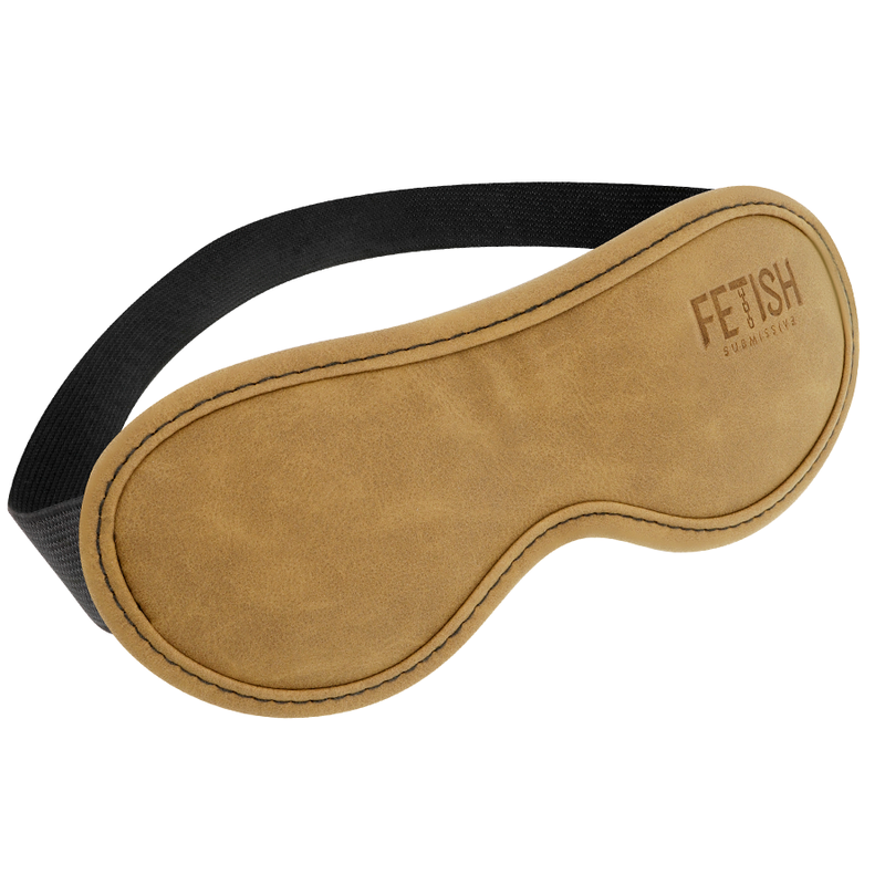 FETISH SUBMISSIVE ORIGEN - MASCHERINA IN PELLE VEGANA CON FODERA IN NEOPRENE
