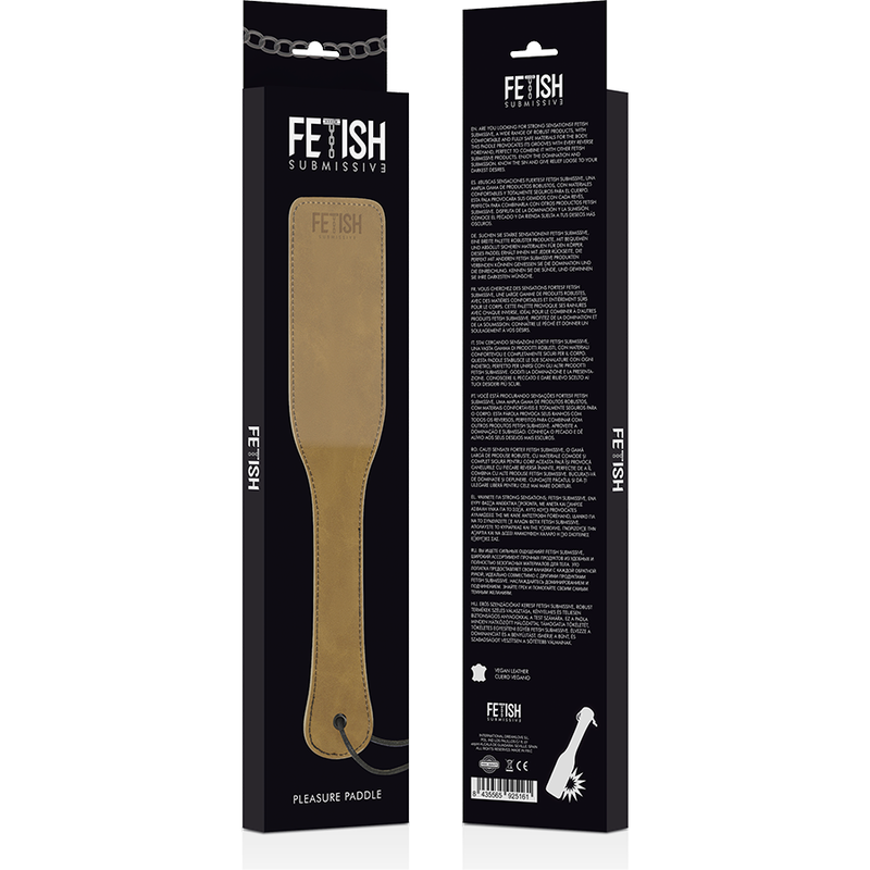 FETISH SUBMISSIVE ORIGEN - PADDLE IN PELLE VEGANA