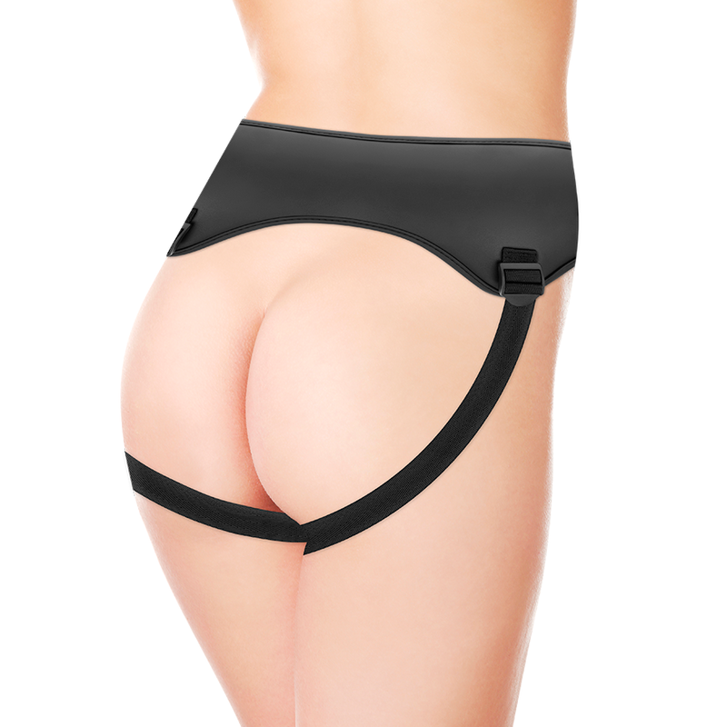 CYBER SILICOCK - JUDE STRAP-ON IN SILICONE LIQUIDO CON 3 ANELLI INCLUSI 18 CM -O- 3,2 CM