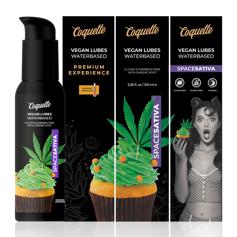 COQUETTE CHIC DESIRE - SPACE SATIVA LUBRIFICANTI VEGANO PREMIUM EXPERIENCE 100 ML