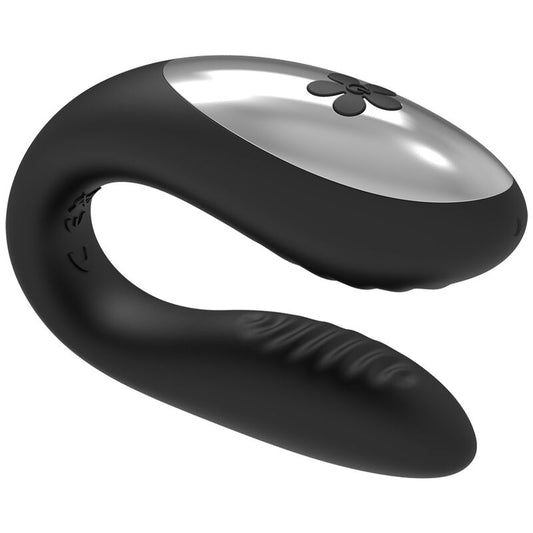 BRILLY GLAM - WE LOVE VIBRATORE DI COPPIA CON  TELECOMANDO NERO