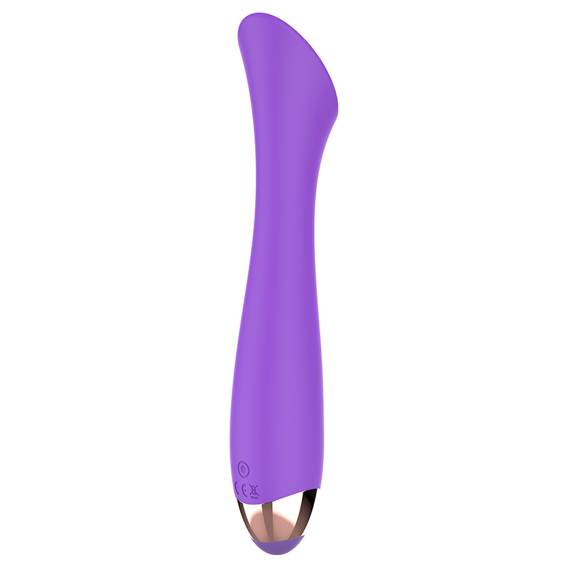 WOMANVIBE - VIBRATORE RICARICABILE STIMOLATORE PUNTO "K" MANDY IN SILICONE