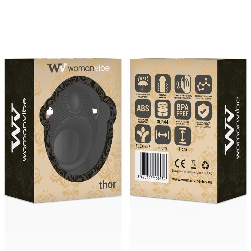WOMANVIBE - ANELLO VIBRANTE THOR IN SILICONE