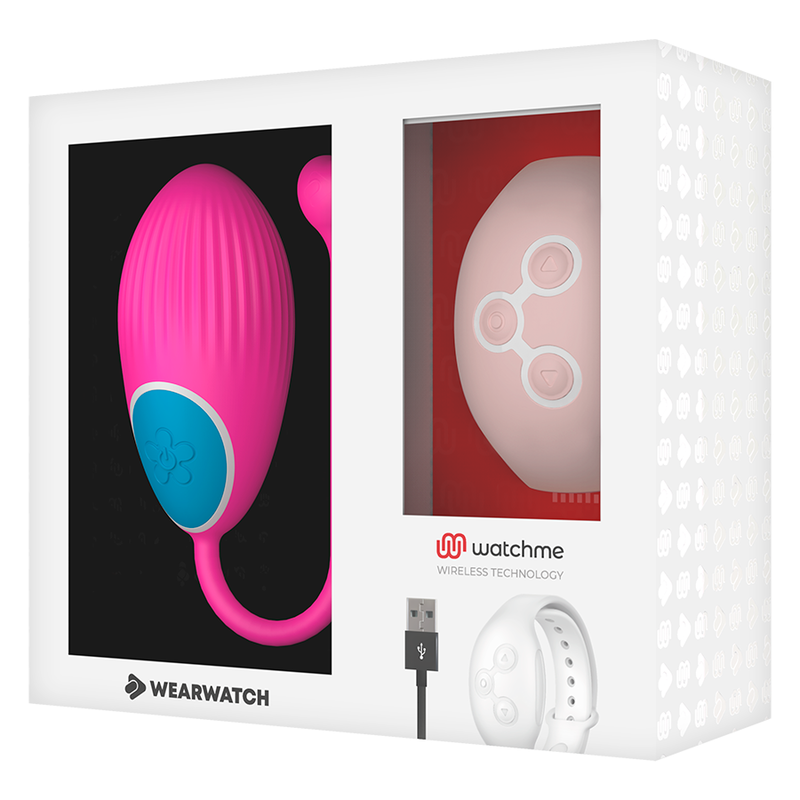 WEARWATCH - OVETTO VIBRANTE WATCHME A DOPPIA TECNOLOGIA FUCSIA / ROSA