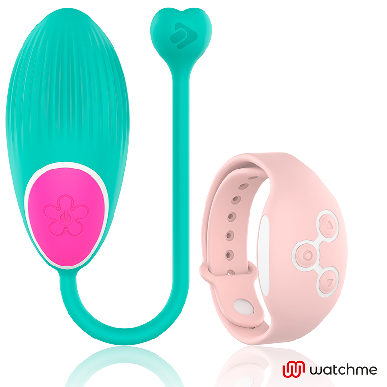 WEARWATCH - OVETTO VIBRANTE WATCHME A DOPPIA TECNOLOGIA VERDEACQUA / ROSA
