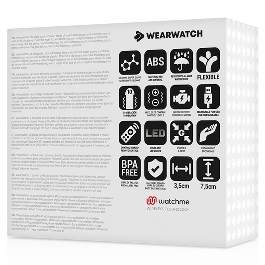 WEARWATCH - OVETTO  CON WATCHME TECHNOLOGY ACQUAMARINA / ROSA